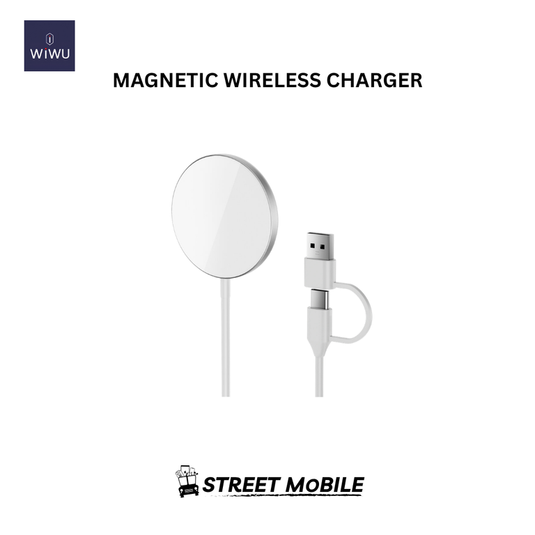 WIWU MAGNETIC WIRELESS TYPE C CHARGER