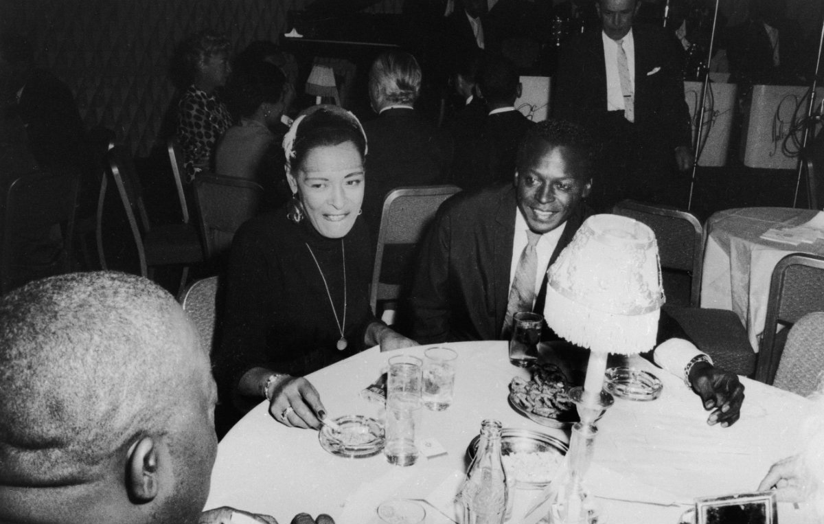 Billie Holiday Miles Davis Jimmy Rushing Plaza Hotel Sep1958