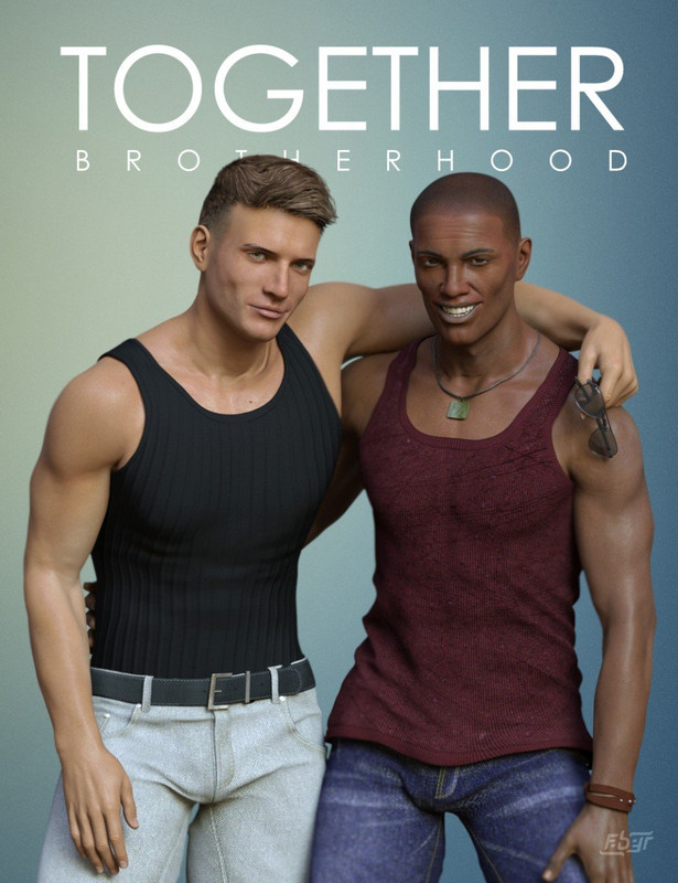 Together: Brotherhood Collection Poses for Genesis 8 Male(s)