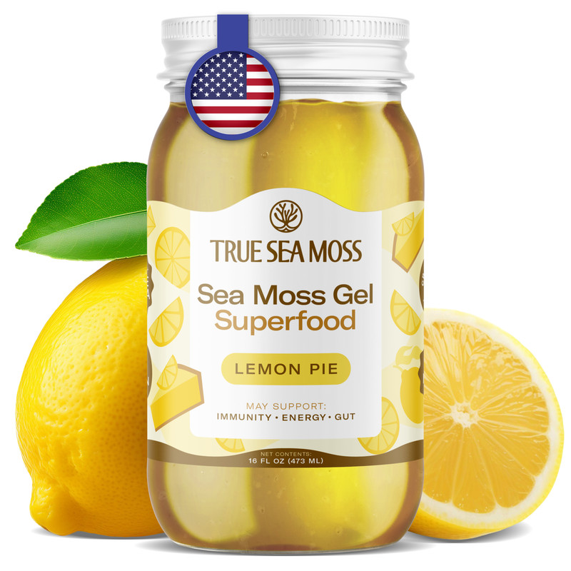 Wildcrafted Irish Sea Moss Gel | Made with Dried Seaweed Seamoss