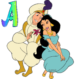 Aladin y Jazmín de Aladdin  A
