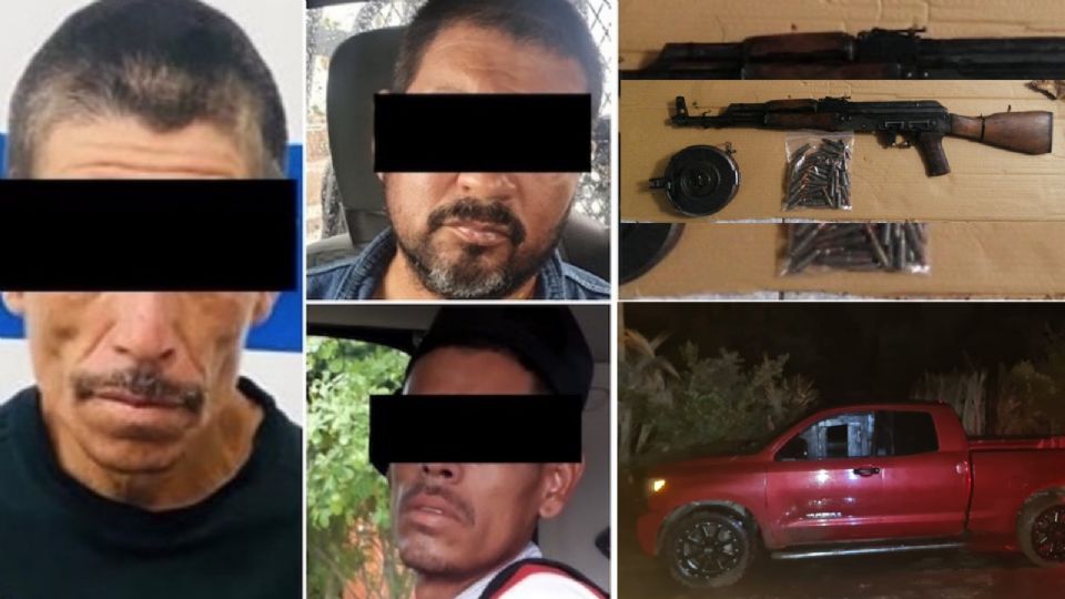 Capturan a 28 presuntos delincuentes en Sonora; les aseguran armas de fuego y narcóticos