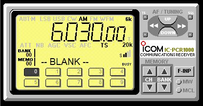 完動品】ICOM 高機能パソコン操作型レシーバー IC-PCR10000