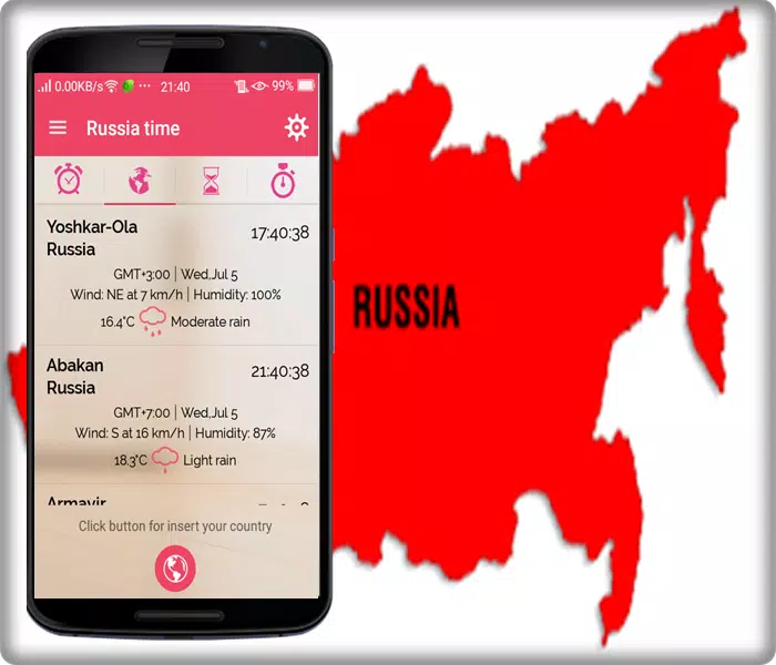 Russia time APK