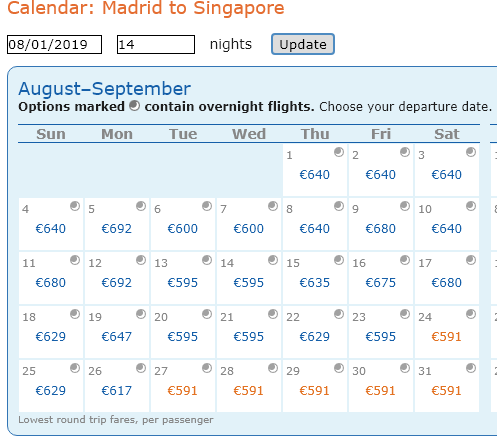 Volar a Singapur - Foro Sudeste Asiático