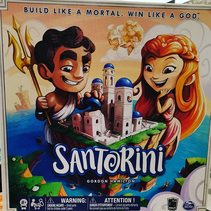 santorini board game