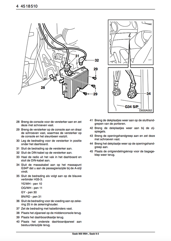 Montagehandleiding set portierluidsprekers en versterker p4