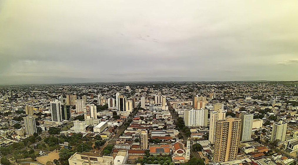 Campo Grande nesta manhã de terça-feira