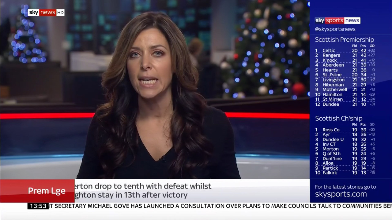 30 December - 13.00.00 - Sky News. Live coverage of main weekend