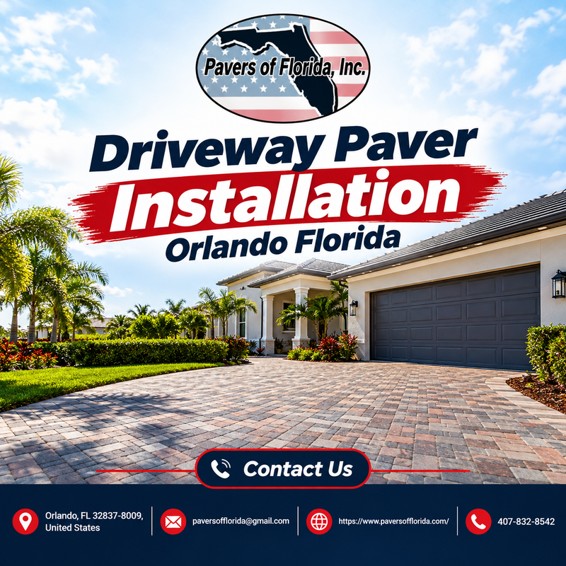 Driveway Paver Installation Orlando Florida