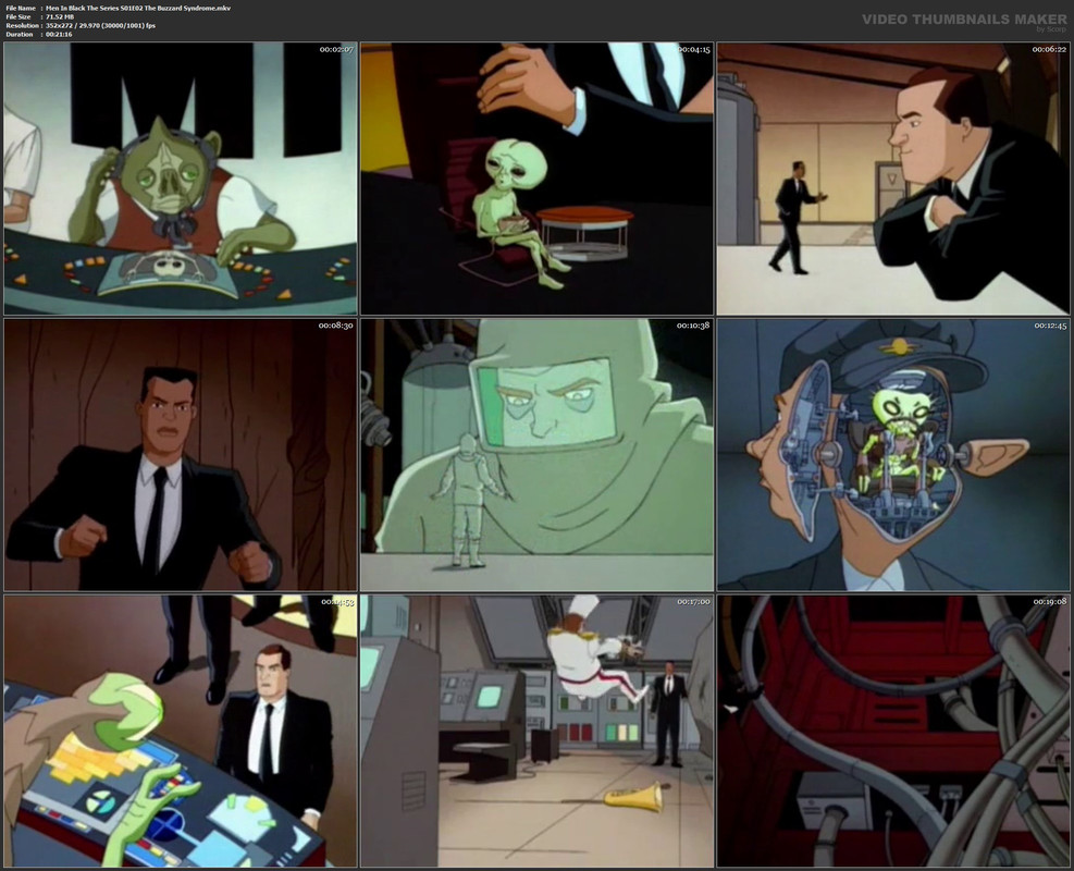 Men In Black The Series S01E02 The Buzzard Syndrome.mkv