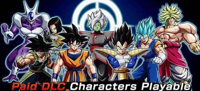 Nintendo Eshop Chile - FighterZ Pass 1 - Personajes incluidos se muestran en la imagen. 
