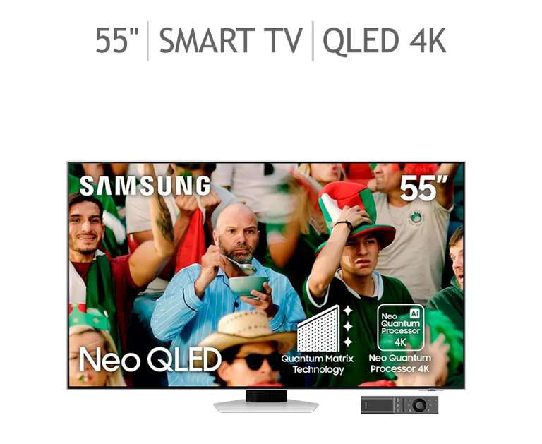 Costco: Pantalla Samsung 55 NEO QLED 4K
