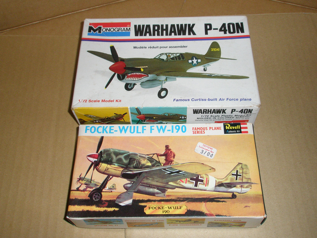 P-40N & Fw 190