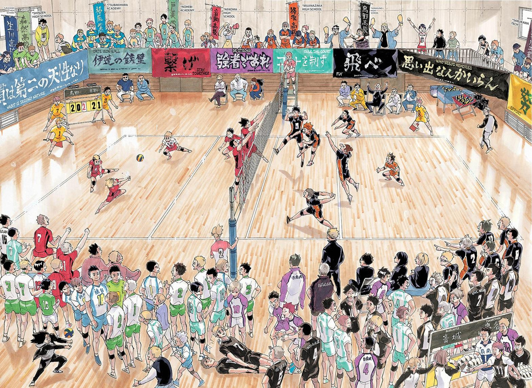 Haikyuu poster completo