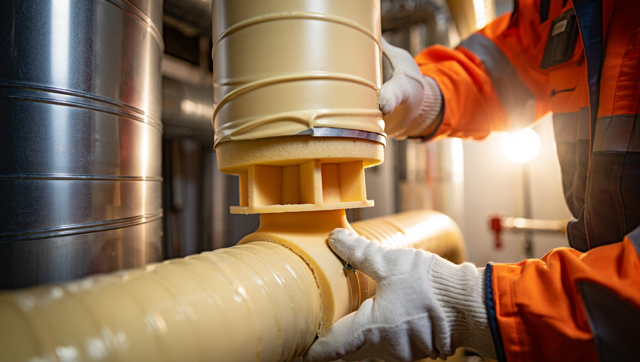 скорлупа для труб отопления