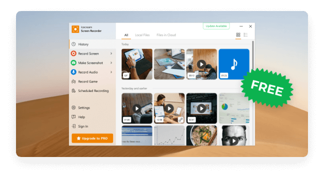 Icecream Screen Recorder Pro 5