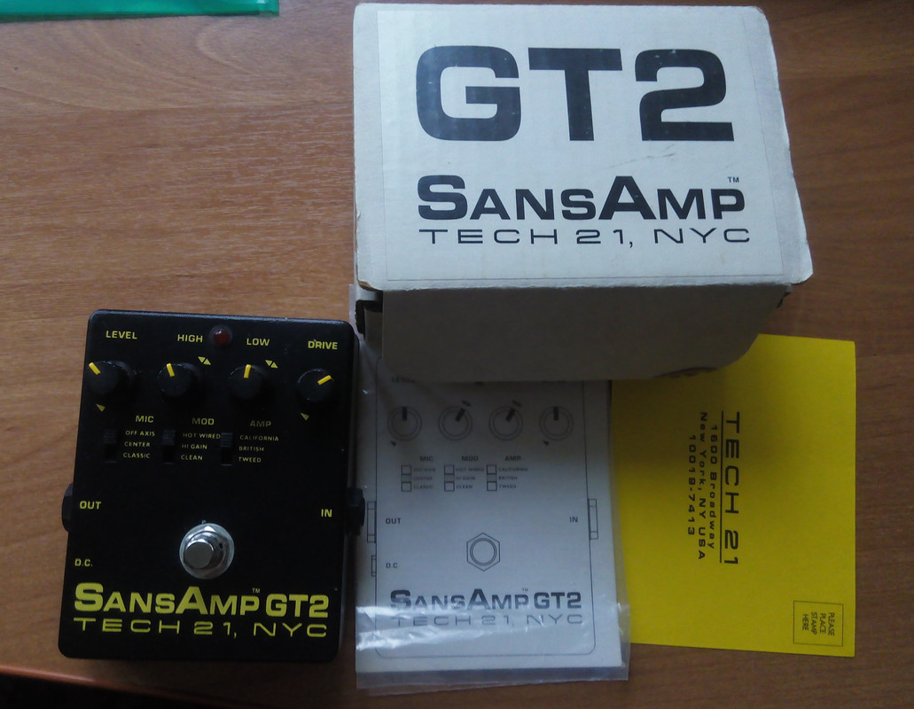 8.Мой SansAmpGT2(Комплект)