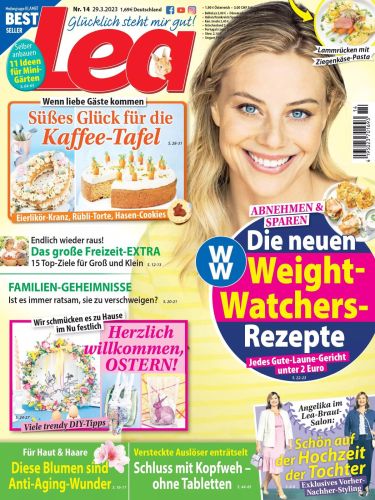 Cover: Lea Frauenmagazin No 14 vom 29  März 2023