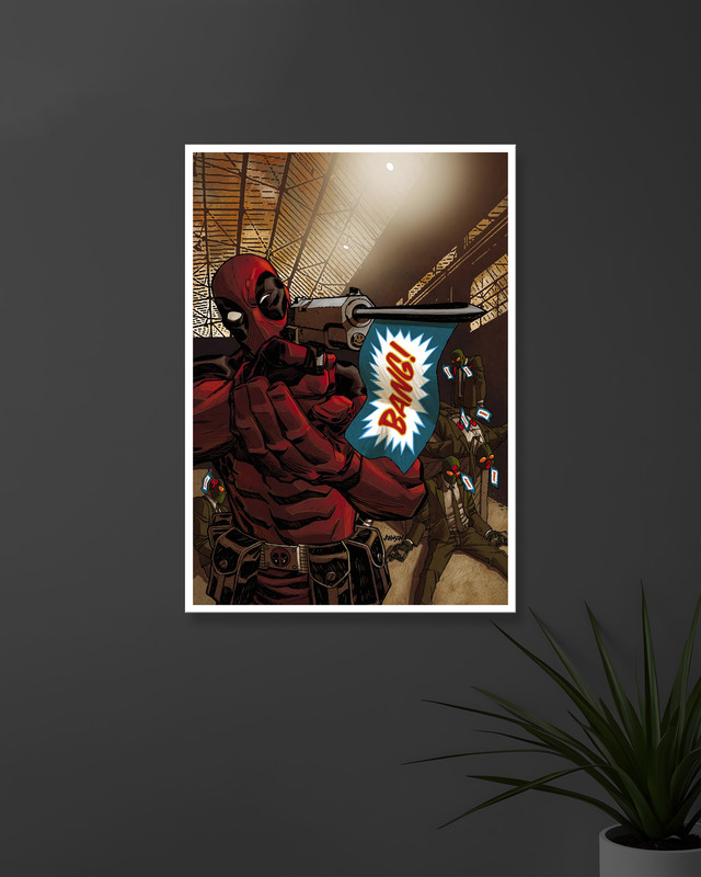 Deadpool | Marvel Movies | Superhero Poster