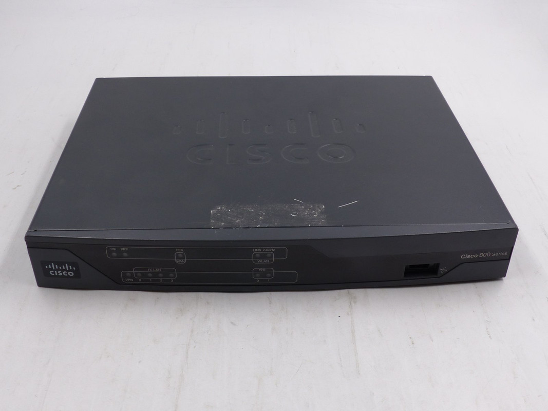 CISCO C881W-A-K9  881W WIRELESS INTEGRATED SERVICES ROUTER