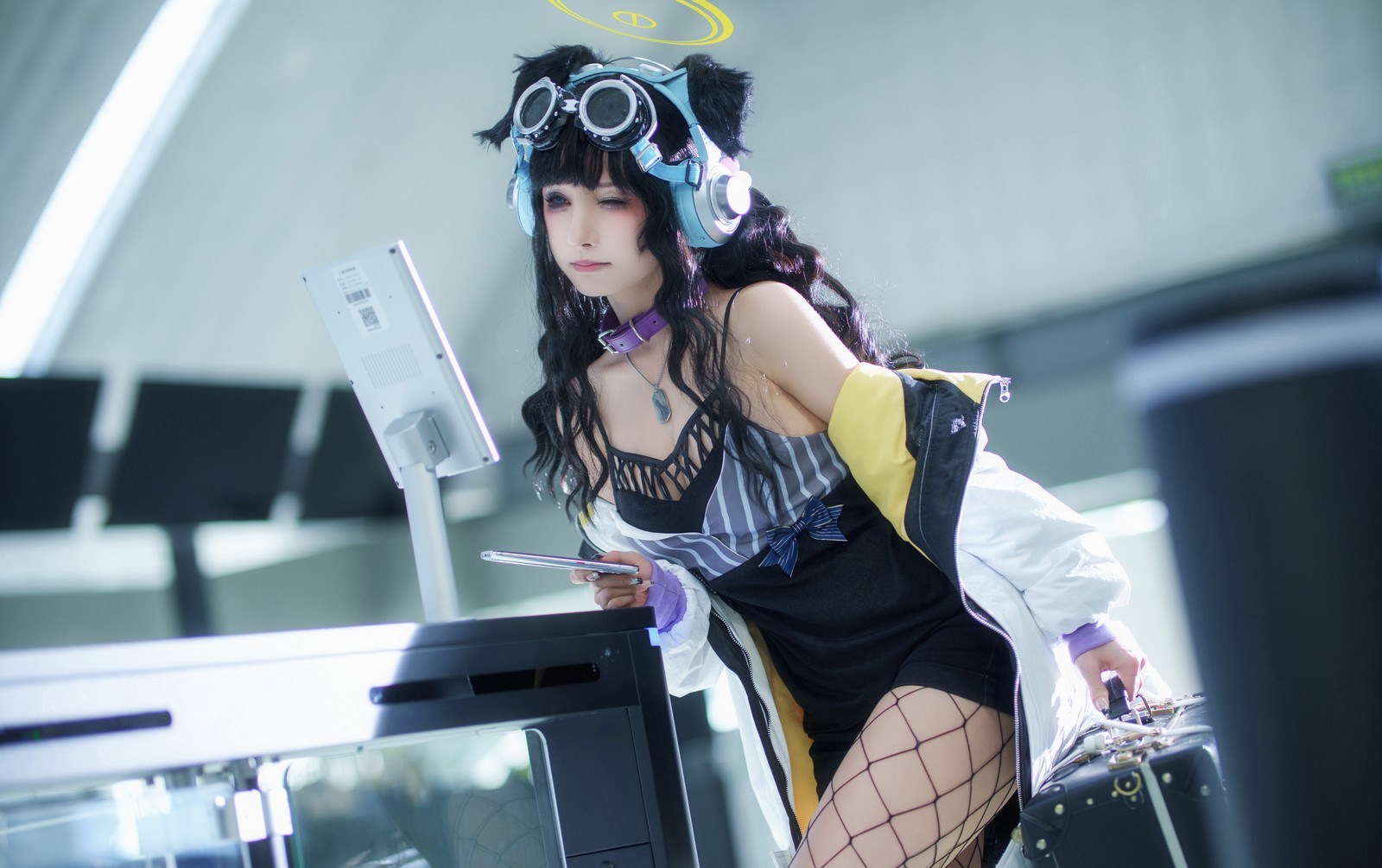 一千只猫薄禾写真 –  蔚蓝档案 阿洛娜 Cosplay 高清写真集（17P / 178.9MB）插图