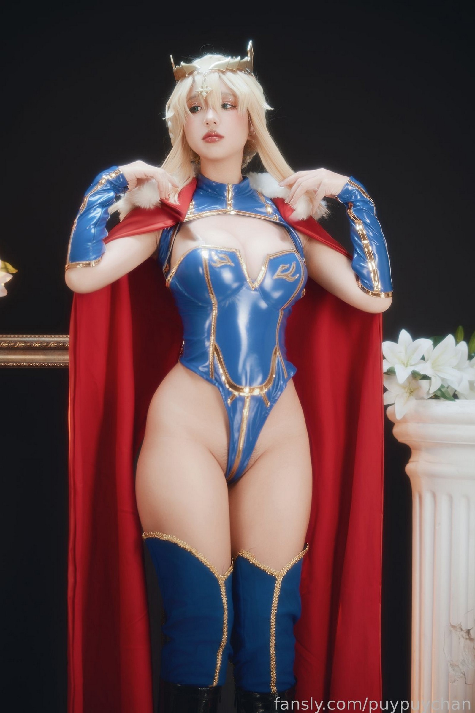 Puy Puy – Artoria Lancer Cosplay 高清写真+视频（135P+24V-481MB）FGO插图3
