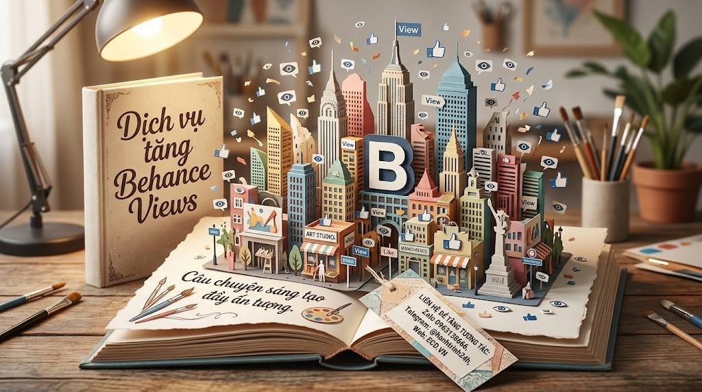 dịch vụ tăng behance views giá rẻ tăng follower