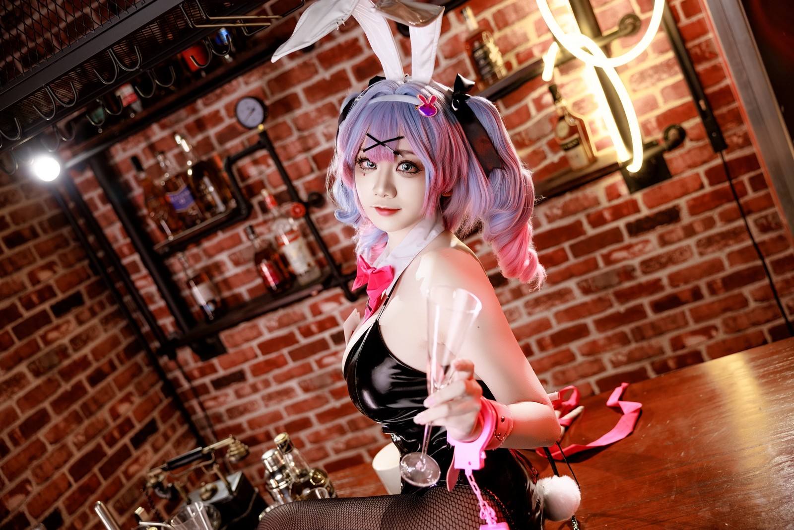 阿雪雪写真初音未来兔子洞Cosplay（105P+1V / 1.63G）VOCALOID主题写真插图9