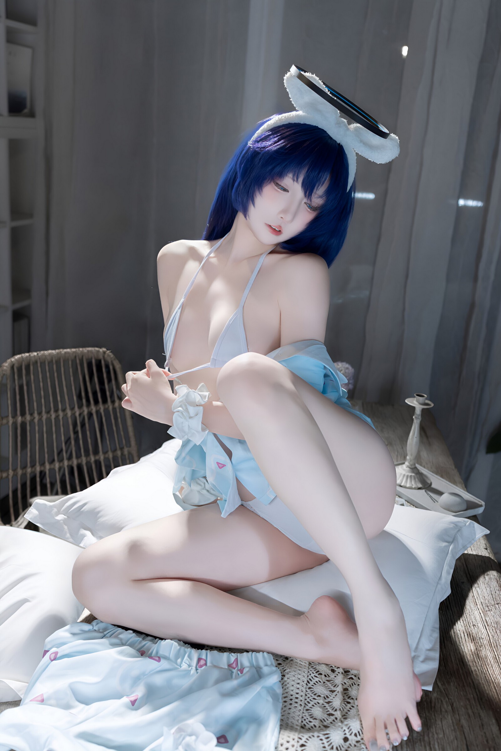 纸悦Etsu_ko《优香睡衣》居家风私人写真｜温柔系图集[35P-209M]插图5