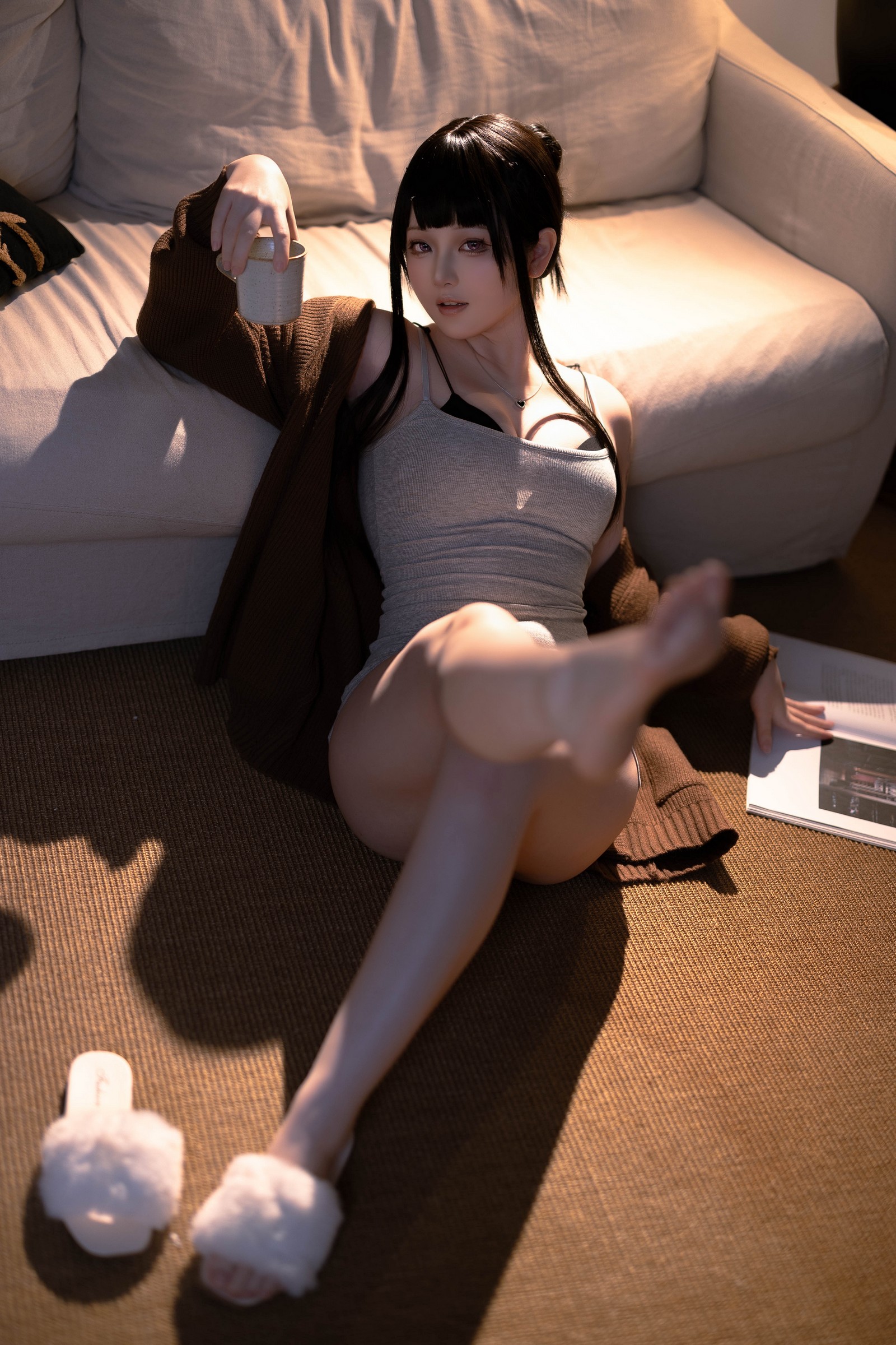 屿鱼 Yuyu 杀手妻子 主题 Cosplay 写真图集（50P｜444MB）插图1