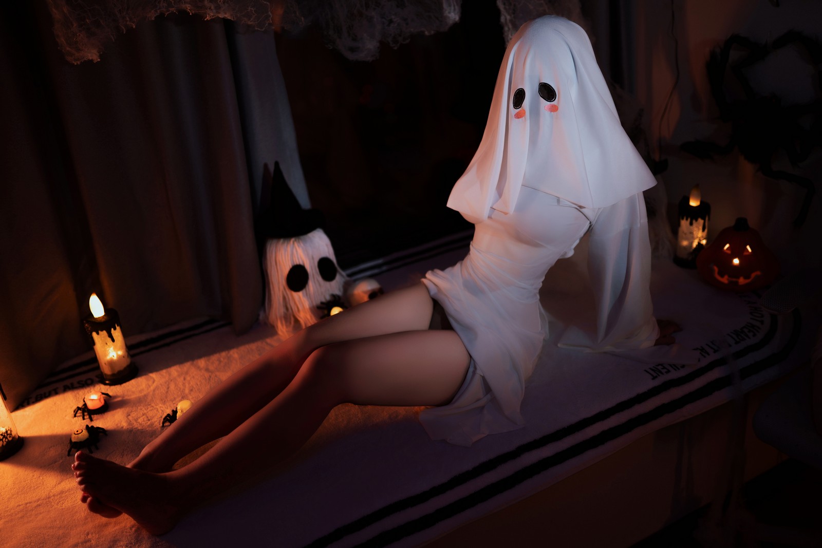 Bangni邦尼 – 幽灵娘 Cosplay 高清写真集（88P-8V-1.29GB）暗黑幻想风插图