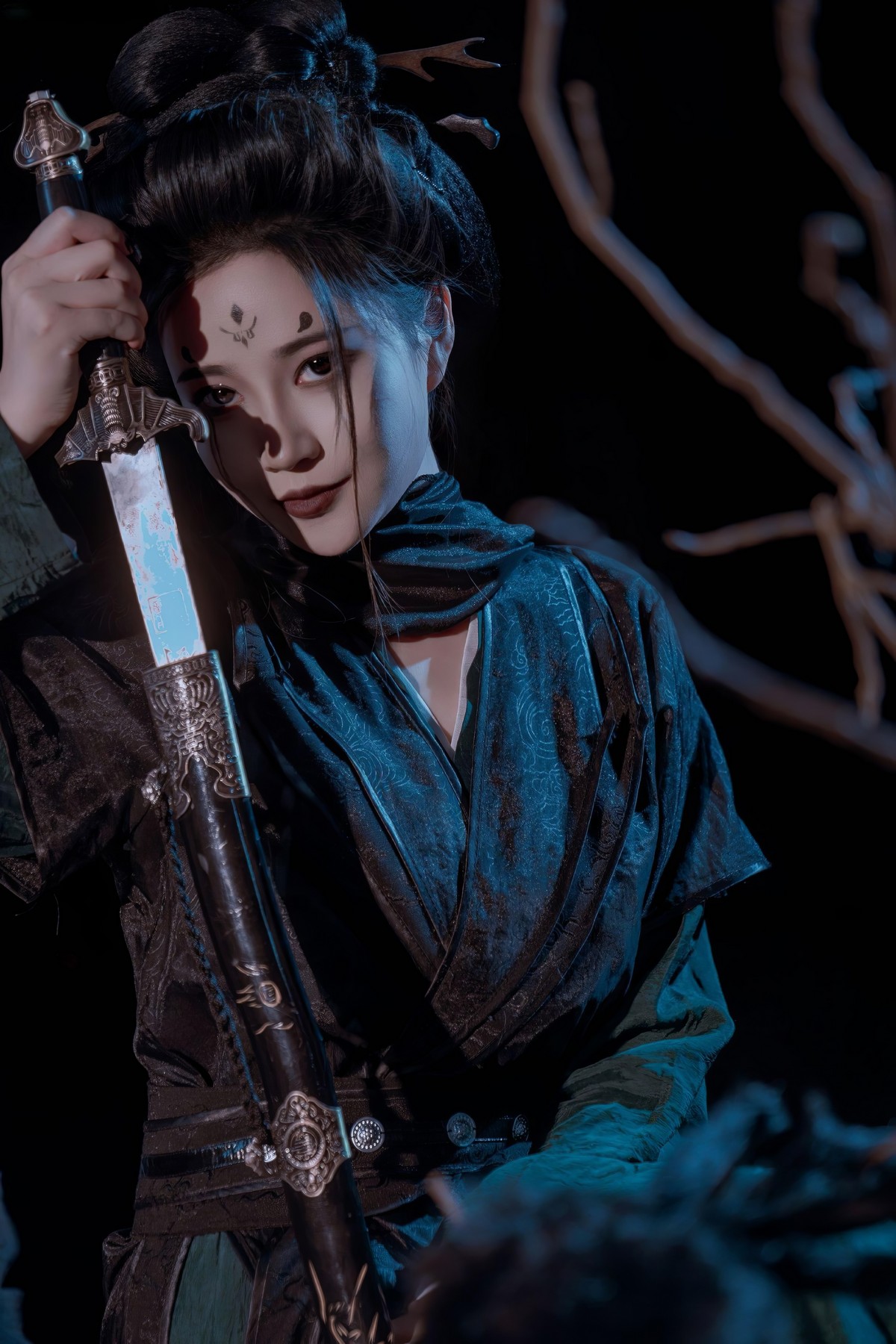 年年nnian 黑神话四妹Cosplay 游戏角色图集插图6