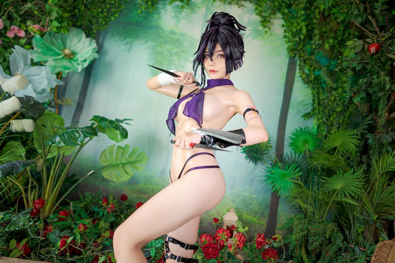 Joyce Lin2x Yuzuriha Cosplay 写真图集 50P插图5
