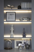 Open plan living, London residence