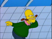 The Simpsons _these hot dog wieners will give me the quick energy i need to escape!