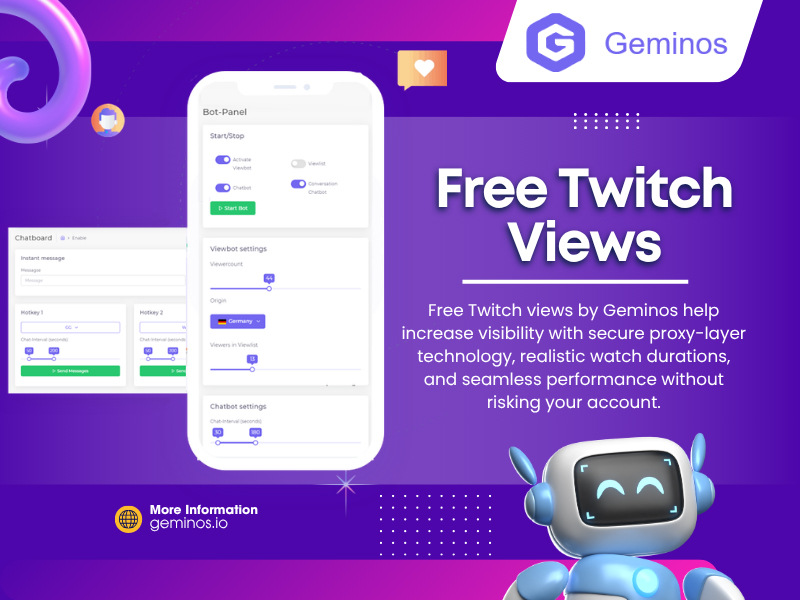 Free Twitch Views
