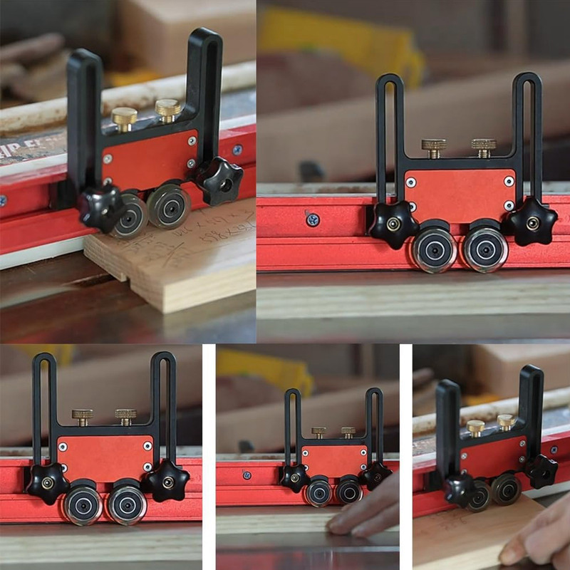 Table Saw Stock Feeder Application Detail