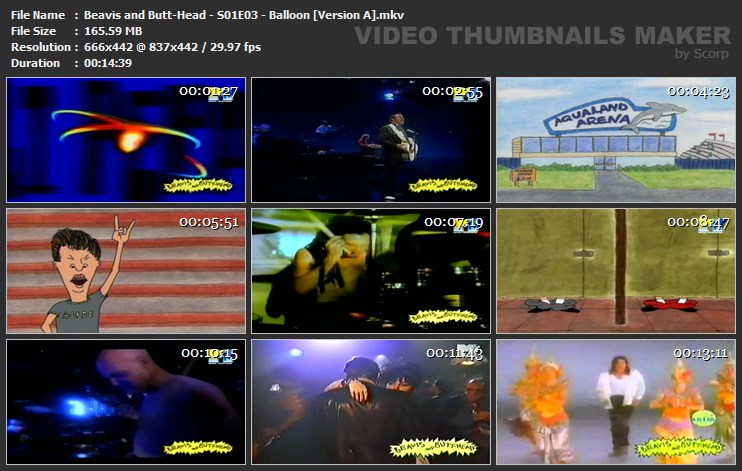 Beavis and Butt-Head - S01E03 - Balloon [Version A].mkv