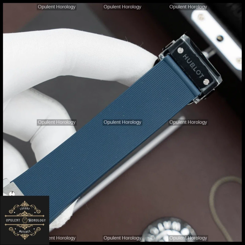 Hublot Classic Fusion Blue Dial Ceramic and King Gold Automatic Watch 42mm