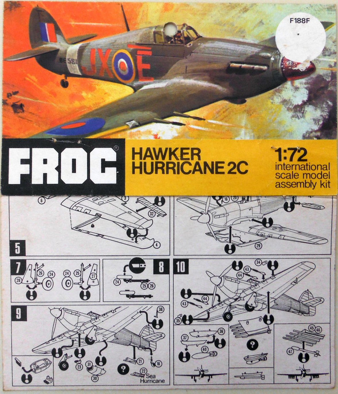 Frog 72 Hawker Hurricane 2C (F188F) Header