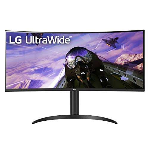 Amazon: LG 34WP65C-B UltraWide Monitor 34 VA Curvo WQHD 160Hz 5ms AMD FreeSync HDMI
