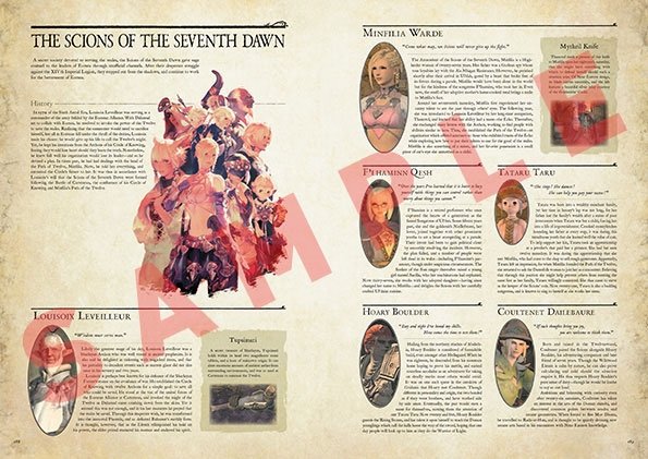 Encyclopaedia Eorzea The World of Final Fantasy XIV Vol I II 1 2 FF14 ENGLISH