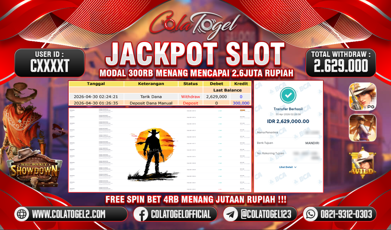 JACKPOT SLOT GACOR!!