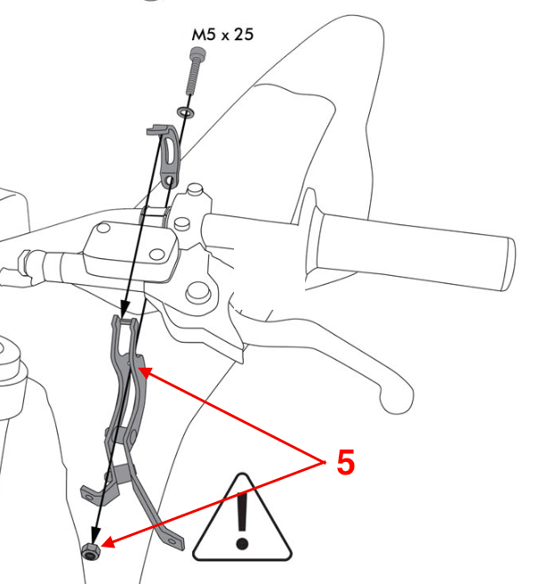 Fixation Support Protège Main