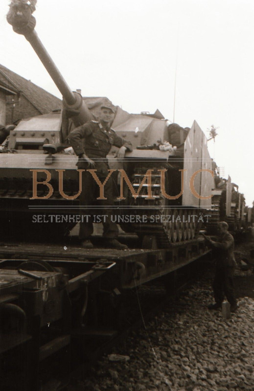 Sturmgeschütz Langrohr Transport Seidenschütze Kettenschutz