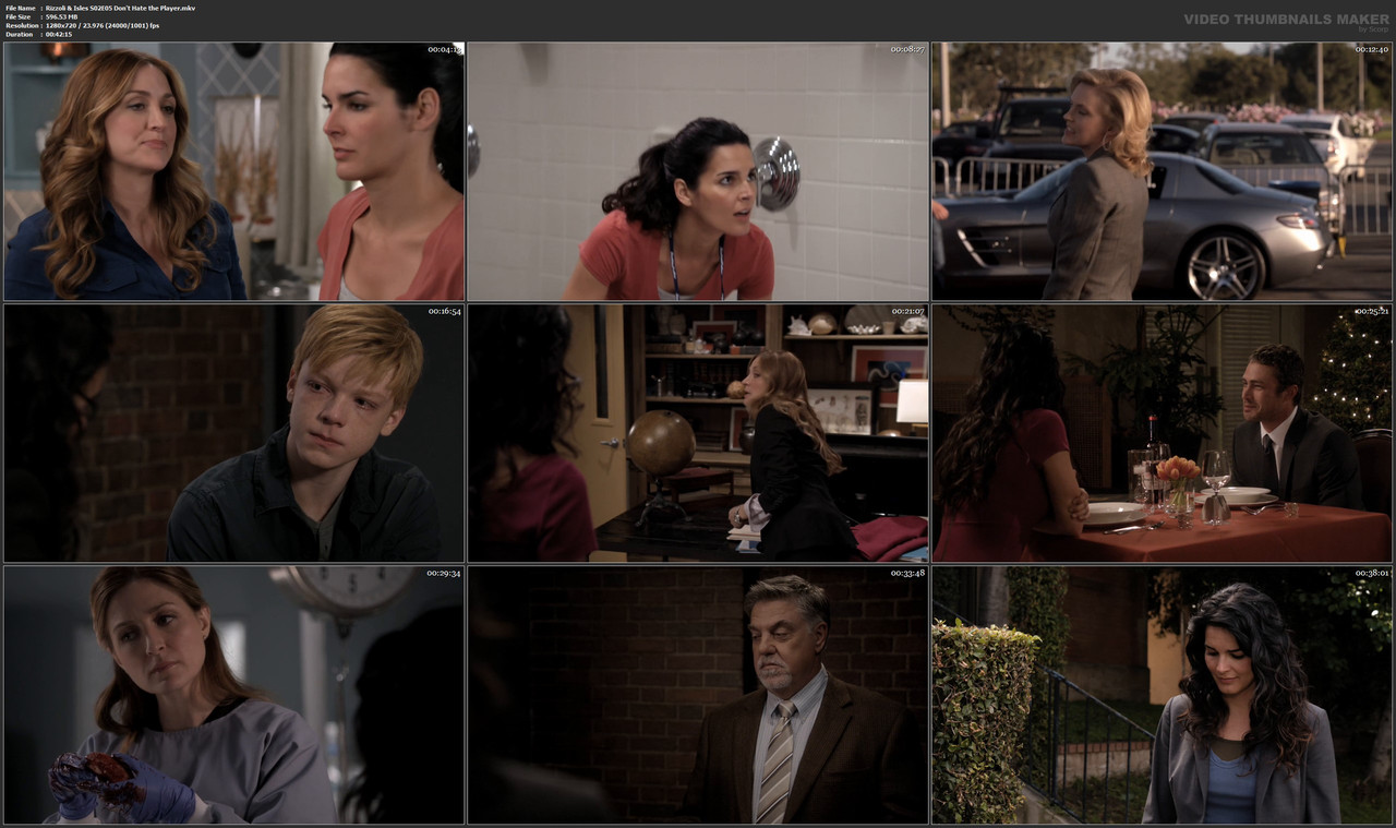 Rizzoli & Isles S02E05 Don't Hate the Player.mkv