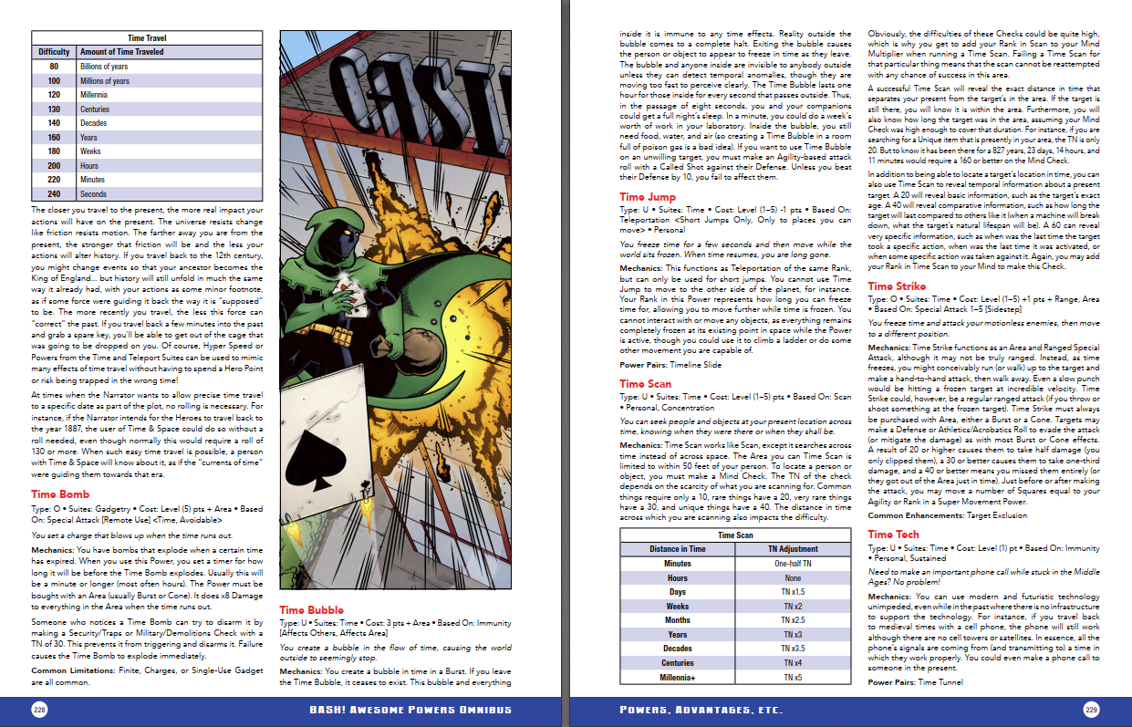 Awesome Powers Omnibus Basic Action Games BASH! Ultimate Edition