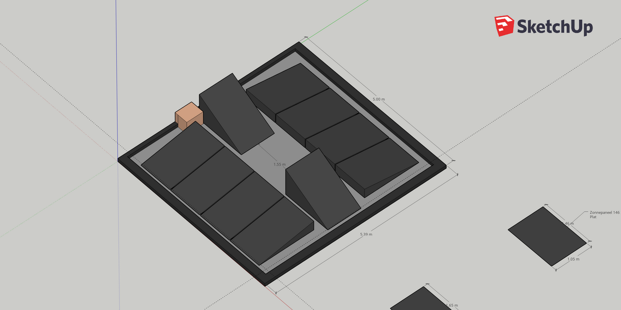 Dakplattegrond zonnepanelen Tweakers suggesties 2