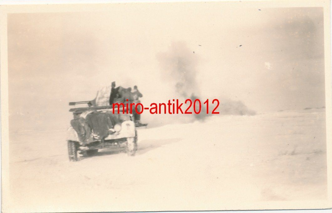 Foto, Luftwaffe, motorisiertes Flakgeschütz, Win